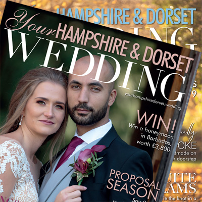 Get a copy of Your Hampshire and Dorset Wedding magazine